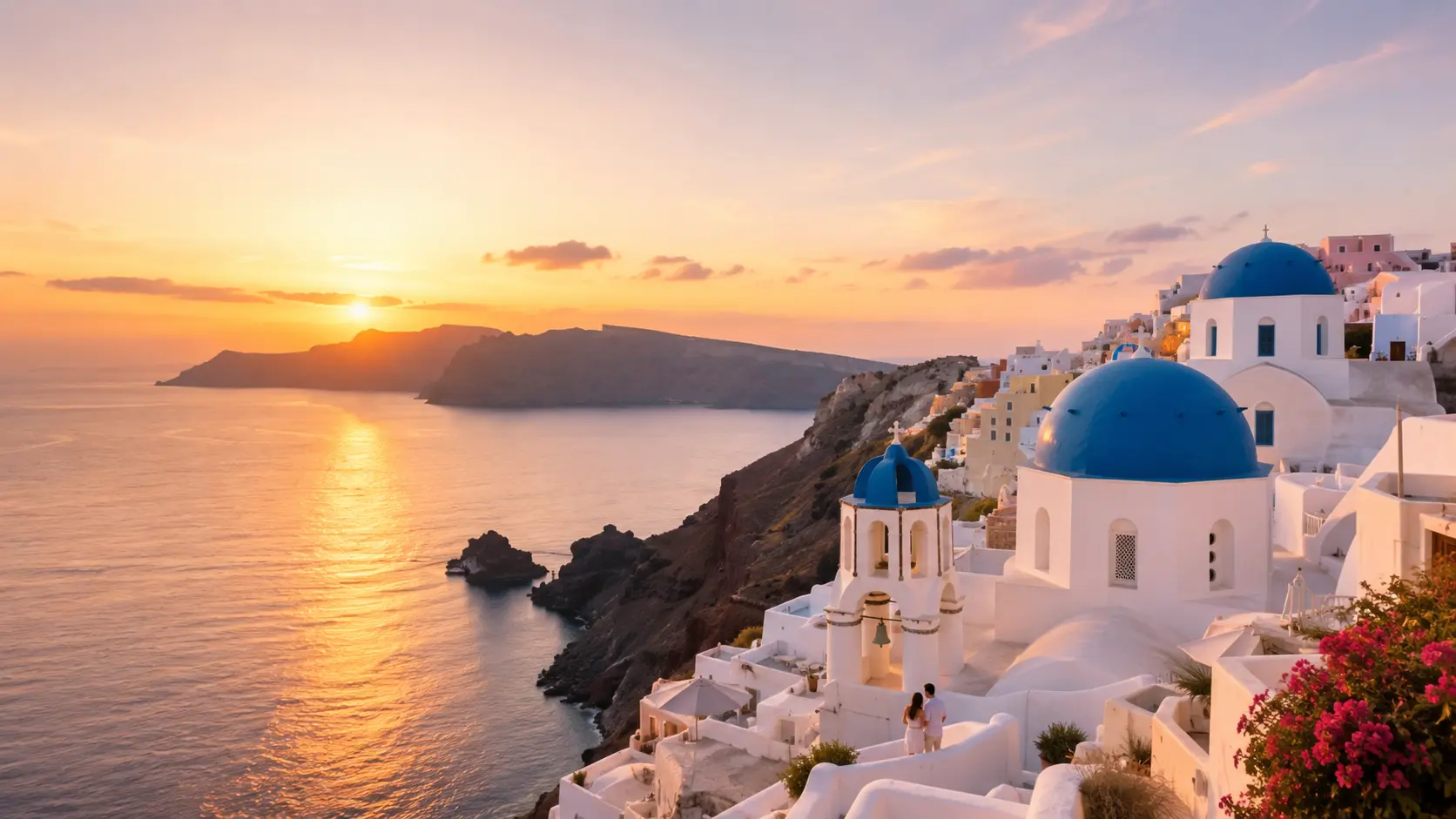 Romantic Getaways — Oia, Santorini